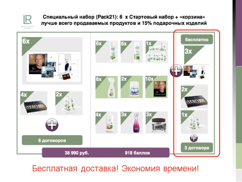 Бесплатная доставка! Экономия времени!